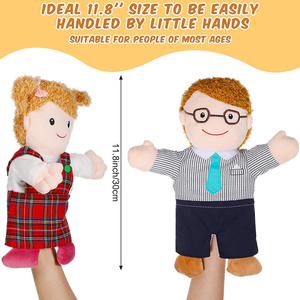 2025 Gia Đình Giáo Dục Sớm ngón tay con rối trò chơi tương tác - Product Image 2