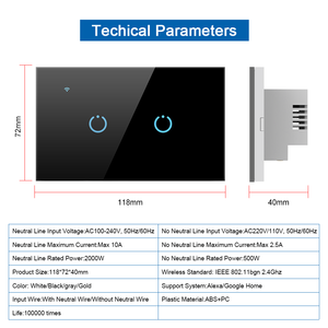 <span class=keywords><strong>Dimmer</strong></span> ZigBee dẫn <span class=keywords><strong>Dimmer</strong></span> chuyển đổi 1000W 2 chiều - Product Image 5