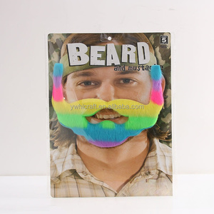 Hlc Tùy Chỉnh Lgbtq Niềm Tự Hào Đảng Tháng Cầu Vồng Mustaches Trang Phục Hài Hước Râu Truyện Cười Cho Parades Đảng Trang Trí Trang Trí - Product Image 1