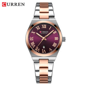 CURREN orologi 9095 da <span class=keywords><strong>donna</strong></span> datati in <span class=keywords><strong>acciaio</strong></span> inossidabile orologi di lusso da <span class=keywords><strong>donna</strong></span> con piccoli orologi da <span class=keywords><strong>donna</strong></span> impermeabili eleganti - Product Image 3