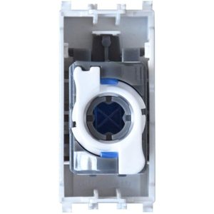 White Telephone Socket Compatible With Vimar Plana <b>Wall</b> <b>Plate</b> TEL Outlet - Product Image 3