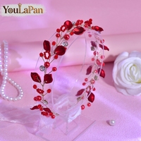YouLaPan – sangle de cheveux brillante pour mariage, strass faits à la main, accessoires de cheveux exquis pour femmes, pour banquet, danse, fête, YXA350