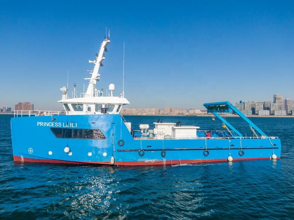 Utility Boat Inboard Grandsea 100ft Aluminium Utility Work Boat - Reliable Platform Supply ...