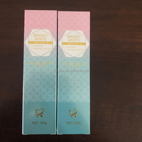 Vente en gros de dentifrice naturel pour adultes de 100 g, soin des dents, blanchiment des dents, dentifrice avec niacinamide pour éliminer les taches, utilisation à domicile pour adultes