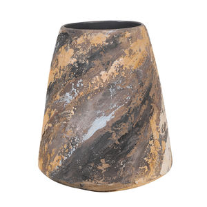 मर्लिन लिविंग ऑयल पेंटिंग सिरेमिक फूलदान फूल चित्रित गृह सजावट फूलदान चाओझोउ सिरेमिक फैक्टरी थोक के लिए रंगीन मिट्टी फूलदान - Product Image 6