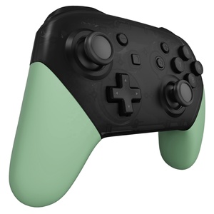 เคสเปลี่ยนฝาครอบด้ามจับสีเขียวมัทฉะ EXtremeRate สำหรับ Nintendo Switch Pro Controller แบบ DIY - Product Image 3