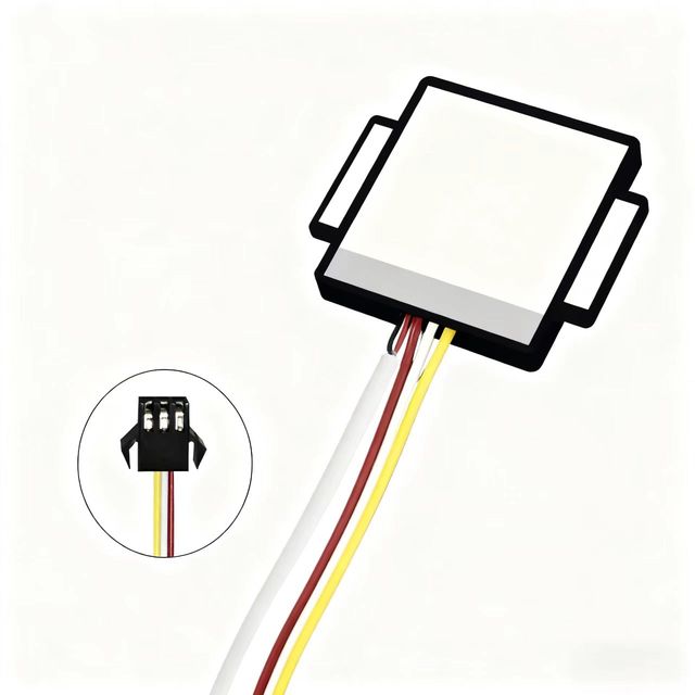 Factory Customized Single Touch LED Smart Capacitive Dimmer Sensor Switch 12V ABS Material One/Three Color Inductive Switch for
