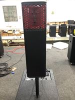 Altavoces recargables de larga distancia, sistema de sonido profesional, columna de 6,5 pulgadas