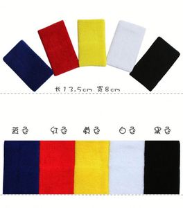 Bandeau de poignet en coton respirant et flexible pour hommes et femmes, avec fermeture auto-agrippante, équipement de protection sportive d'été pour le basketball - Product Image 2