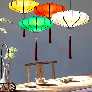 Antik çin tarzı LED Zen asılı lambalar yeni çin feneri çin yeni yıl çay evi için tencere mağaza süslemeleri - Product Image 3