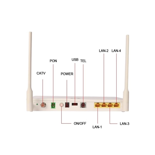 Original HG8247 2POTS 4GE 1USB 1CATV 1Wi-Fi ftth ONU ONT HG8247H5 EG8143A5 1GE+3FE 2.4G EG8247H5 EG8143A5 GPON/EPON/XPON