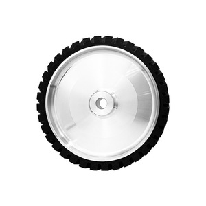 PMS 80x50x30mm aluminium diamant caoutchouc roue de polissage roue en caoutchouc pour ponçage ceinture Machine - Product Image 1