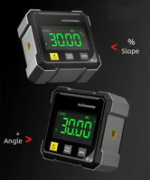 Inclinometer Digital Baru dengan Medan Magnet Kuat di Kedua Sisi dan Pengukuran Sudut Laser serta Kemiringan di Kedua Sisi.