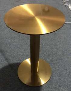 Vàng hiện đại thép không gỉ cuối bảng tròn bên bảng giọng sofa góc bảng cho Thẩm mỹ viện nhà khách sạn - Product Image 1