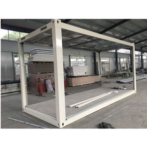 Structure en acier préfabriquée mobile et portable de 20 et 40 pieds, en kit, pliable, pour maisons conteneurs métalliques préfabriquées - Product Image 5