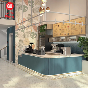 Étagères et armoires murales modernes en bois, éclairées par LED, écologiques et durables, pour l'aménagement intérieur de librairies et la présentation de livres - Product Image 5