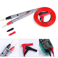 Câbles de test pour multimètre 3012B, rouge et noir, 110 cm, AC/DC 1000V 20A CAT III, câble universel pour testeur multimètre