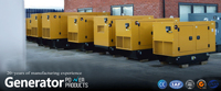 Générateur Diesel Silencieux Triphasé Epa Uk, Moteur Cummins Weichai 20KW 30KW 50KW 60KW 70KW 80KW 100KW 200KW 300KW 500KW 50/60HZ