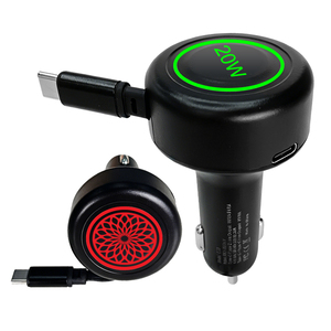 STW pd 3.0 45w 45 w type-c charger usb phone car charger accessories type c 20w findmy car charger with shapes for uni z - Product Image 1