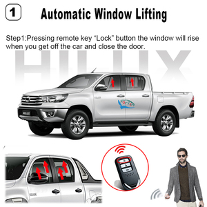 Дистанционное управление автоматическим подключением и автоматическим подключением к окну автомобиля Электроника закрывает открытый модуль подъемника комплект для Hilux Fortuner 2017-2024 - Product Image 2