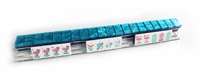 Set Mahjong Akrilik Premium 3 Lapis, 160 Ubin, Ubin Mahjong Custom, Grosir untuk Malam Permainan Keluarga