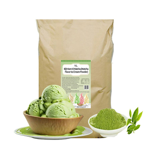 Mezcla en Polvo para Helado Duro de Matcha OEM, Bolsa de 25 kg, Suministro a Granel, Uso en Cafeterías, Distribución Comercial, Variante de Helado Suave - Product Image 2