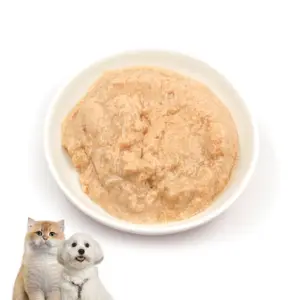 Factory Production Suppliers Wholesale Multi Flavor Cat Food Goat Milk Pudding Pet Canned Food