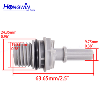 Nouvelle vanne PCV OEM 12630887 V583 6P1418 compatible avec Chevrolet Express Silverado GMC Savana 2.4L Moteur Ecotec Vanne de ventilation du carter