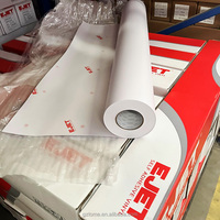 120g 140g Eco Solvant Impression EJET marque haute adhérence colle Auto-Adhésif Vinyle Impression Numérique Matériaux Imperméables