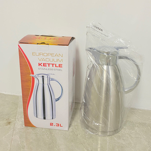 Jaune 304 en acier inoxydable 1.8L 2.3L <span class=keywords><strong>carafe</strong></span> en acier Inoxydable pour café thé vin et autres boissons thermique isolation bouilloire - Product Image 6