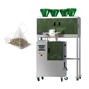 Automatic tea leaf pouch filling small bag packing herbal tea packaging machine price