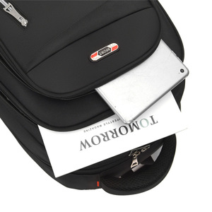 <b>Large</b> <b>Capacity</b> Business <b>Backpack</b> For Men With Laptop Compartment Black Solid Color Summer 2023 - Product Image 4