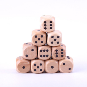 <span class=keywords><strong>Dados</strong></span> <span class=keywords><strong>grandes</strong></span> de madera de 40mm, juguete de esquina redonda de 6 lados <span class=keywords><strong>para</strong></span> juegos de mesa familiares, entretenimiento y juego de mesa - Product Image 2