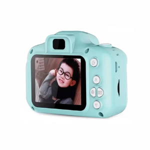 Appareil photo numérique miniature pour enfants, capteur CMOS HD, double objectif avant et arrière, écran LCD 2 pouces, caméra vidéo selfie pour fille et garçon - Product Image 2