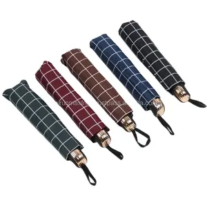 Nhà Máy 190t Loại Tơ Sống sợi thủy tinh tự động mở Windproof kích thước lớn thẳng ô với biểu tượng tùy chỉnh