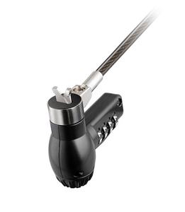 Bloqueo de cable de seguridad antirrobo de aleación de Zinc Universal para ordenador portátil con combinación de bloqueo codificado de lengua ajustable para portátil para HP DELL - Product Image 1