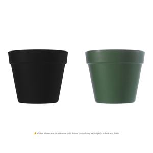 <span class=keywords><strong>Pot</strong></span> <span class=keywords><strong>de</strong></span> fleurs standard (taille la plus grande) Vase/<span class=keywords><strong>pot</strong></span> en plastique avec deux trous <span class=keywords><strong>de</strong></span> drainage pré-marqués pour la décoration intérieure - Product Image 4
