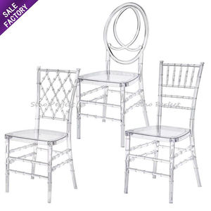 Silla Tiffany de Acrílico Transparente de Alta Calidad para Eventos al Aire Libre, Económica, para Bodas, Fiestas y Banquetes, Silla Chivairi de Cristal Transparente - Product Image 4