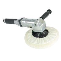 Fabricant taïwanais 2500 tr/min 7 pouces taille de tampon Air pneumatique Angle polisseuse ponceuse meuleuse moulage sous pression boîtier bouton échappement