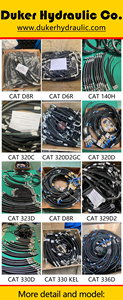 Graafmachine Oem Of Aftermarket Reserveonderdelen Rupslang Kattenslang Hydraulische Slang Montageset Voor Rups Cat320d/320d2l - Product Image 6