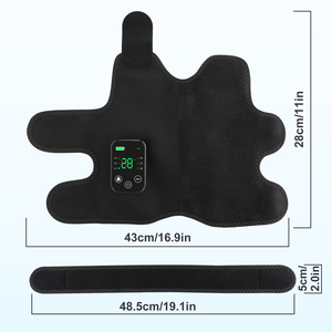 Fitease Ceinture <span class=keywords><strong>de</strong></span> massage chauffante sans fil pour cheville et mollet avec 4 moteurs, 4000 mAh rechargeable, <span class=keywords><strong>prix</strong></span> usine, masseur chauffant pour pieds - Product Image 5