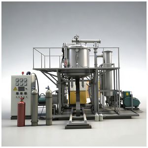 Venta Directa de Fábrica: Planta Llave en Mano para Deposición Química por Vapor, Completa con Gabinete de Gas, Depurador y Sistema de Atenuación de Gases de Escape - Product Image 5