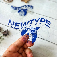 Emballage d'autocollants d'étiquettes transparents découpés en vinyle imperméable et adhésif, imprimés avec logo, autocollants transparents personnalisés avec votre propre logo
