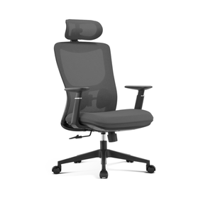 Заводская прямая синяя сетка эргономичное кресло рабочий компьютерный вращающийся стул с высокой спинкой офисное кресло с подголовник - Product Image 4