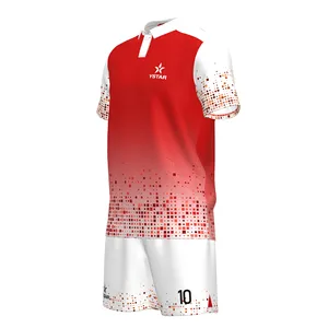 Ystar New Football Sublimation Printing Shirt Uniform For Team And Club