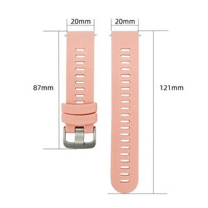 <span class=keywords><strong>Bracelet</strong></span> de sport en Silicone avec bouton officiel pour <span class=keywords><strong>montre</strong></span> intelligente <span class=keywords><strong>Garmin</strong></span> Forerunner 245 245M 645 <span class=keywords><strong>Vivoactive</strong></span> <span class=keywords><strong>3</strong></span> - Product Image 6