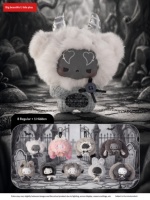 Großer, hübscher, trendiger Spielzeug-GUGU Bone-Bone Grauton-Konzert-Serie Plüsch-Schlüsselanhänger & Blindbox-Puppenfigur, verstecktes Modell, Geschenk