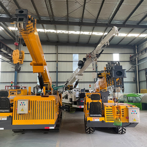 מנוף עכביש דיזל קומפקטי 3T <span class=keywords><strong>5T</strong></span> 8T עם זרוע טלסקופית, זחלילי, מופעל מרחוק, מיני מנוף הידראולי - Product Image 6