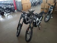 Vélo de montagne électrique professionnel 4000W, pneus larges, batterie lithium 72V, cadre en alliage d'aluminium pour adulte, usage extérieur, moteur électrique tout-terrain