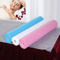 Rouleau de draps jetables non tissés respirants et imperméables pour hôpitaux, antibactériens à 100 %, pour examen médical - Vente chaude